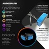 Artograph Smart HD Digital Art Projector, Wi Fi, Focus Clamp Stand, Flare 100, Blue/Black - Mini Portable Projector Screen System for Artists - 4 of 4