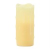 LED Dripping Wax Pillar Candles – 4"H – Flameless Home Decor Set of 6 By Melrose - 3 of 3