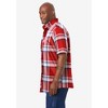 KingSize Short Sleeve Wrinkle Resistant Sport Shirt - 4 of 4