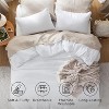 Bedsure Comforter Set – Soft & Warm Imitation Washed Cotton Bedding for All Seasons - 4 of 4