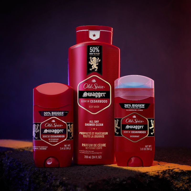 Old Spice Red Collection Swagger Invisible Solid Antiperspirant & Deodorant for Men - 2.6oz, 6 of 10