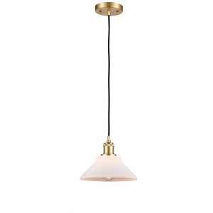 Orwell - 1 Light Cord Hung Mini Pendant In Industrial Style-6.5 Inches Tall and 8.38 Inches Wide - 1 of 1