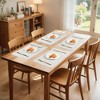 REGALWOVEN Cotton Linen Rustic Dining Table Decor Placemats 20 x 12 Inch 6 Pcs - 2 of 4