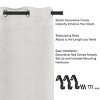 Lavish Home Curtain Rod- Decorative End Cap Style Finials & Hardware- For Home Decor in Bedroom, Living Room & Kitchen, 48-84-Inch - 3 of 4