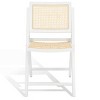 Desiree Cane Folding Dining Chair (Set of 2) - SFV4137 - White/Natural - Safavieh Couture - 2 of 4