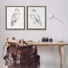 Stupell Industries White Hawk Winter Birds, 31" x 25" - 2 of 4