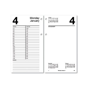 Large Desk Calendar Refill, 4.5 x 8, White Sheets, 12-Month (Jan to Dec): 2025 - 1 of 3
