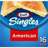 Kraft Singles American Cheese Slices - 12oz/16ct