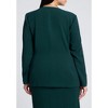 ELOQUII Women's Plus Size The 365 Semi Stretch Double Breast Collarless Blazer - image 3 of 4