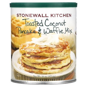 Stonewall Kitchen Toasted Coconut Pancake & Waffle Mix, 16 oz (453.6 g) - 1 of 2