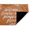 Stupell Industries Autumn Please Sentiment Printed Outdoor Door Mat, design by Amanda Houston, 18"x30" - 2 of 4