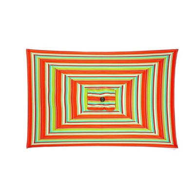 BrylaneHome 61/2' X 10' Oversized Rectangular Umbrella