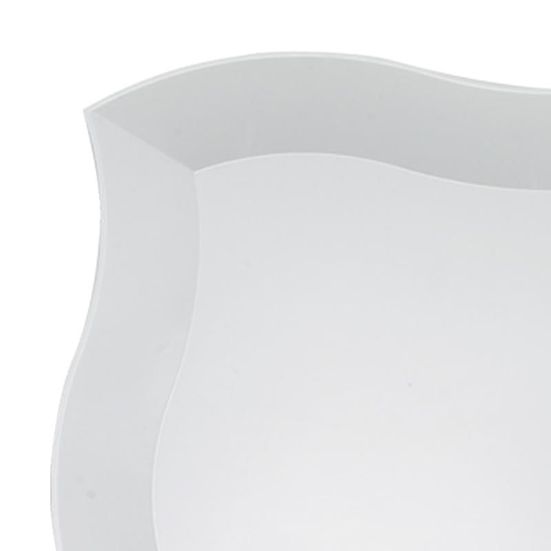 Smarty Had A Party 10" White Wave Plastic Dinner Plates (120 Plates), 2 of 4