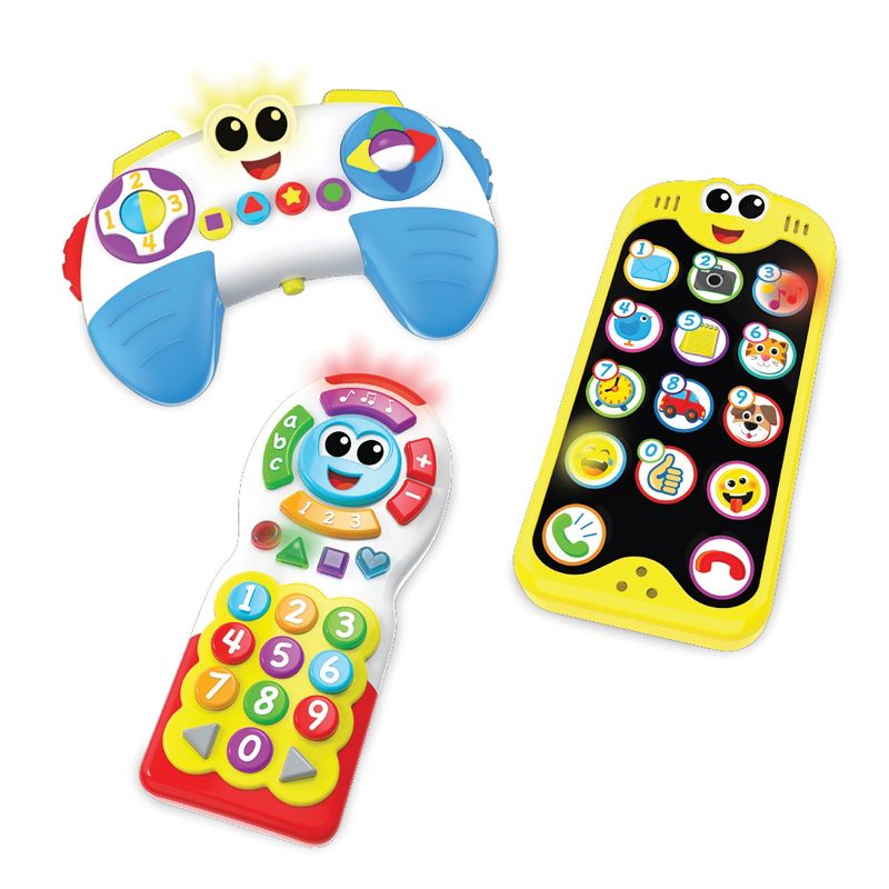 The Learning Journey On the Go 3 Pack Phone, Remote, and Controller Activity Set, 1 of 6
