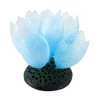 Unique Bargains Silicone Fluorescence Floating Aquarium Lotus Flower - 3 of 4