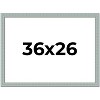 PosterPalooza | Refined Blue Picture Frame - UV Acrylic, Backing Board, Hanging Hardware Included - 2 of 4
