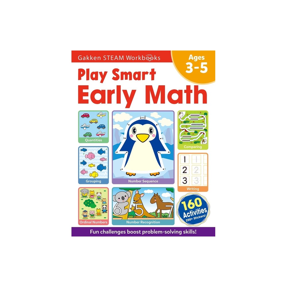 Play Smart Early Math - by Gakken Early Childhood Experts (Paperback)