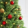 100pc Shatter-Resistant Round Christmas Tree Ornament Set - Wondershop™ - 2 of 4