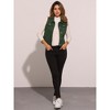 INSPIRE CHIC Women's Buttoned Washed Denim Vest with Faux Chest Flap Pockets - 3 of 4