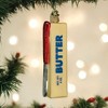 Old World Christmas Blown Glass Ornament for Christmas Tree, Stick of Butter - 2 of 4