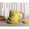 Silver Buffalo Star Wars Jabba The Hutt 3D Sculpted Ceramic Mug | Holds 20 Ounces - 3 of 4