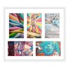 PosterPalooza | White Finish Collage Frame - White Mat, 20 Frame Sizes to Choose From, UV Acrylic - 4 of 4