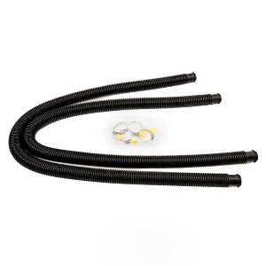 FAFCO Durable and Heatproof Connecting Hoses and Turn Key Hose Clamps Ideal for In-Ground Swimming Pool Solar Heating Systems - 1 of 4