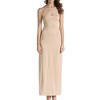Clearlove Women's 2025 Maxi Dress Spaghetti Strap Slip Bodycon Dress Cowl Neck Slim Long Dresses - 4 of 4