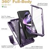 Dexnor Full Body Case for Samsung Galaxy Z Fold 4 5G(2022), Military-Grade Full-Body Shockproof Rugged Bumper Case - 3 of 3