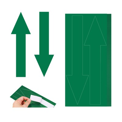 Unique Bargains PVC Self Adhesive Arrow Sticker 20 Pcs