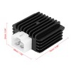 Unique Bargains Motocycle Scooter Voltage Regulator Rectifier for Tao Tao ATA-110 4 Pin DC 12V 1Pcs - 2 of 4