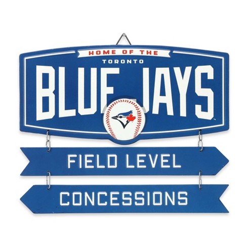 Mlb Toronto Blue Jays Baseball Field Metal Panel : Target