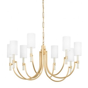 Troy Lighting Gustine 8 - Light Chandelier in  Vintage Gold Leaf - 1 of 1