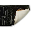 Stupell Industries Trick Or Treat Skeleton Hand Printed Plush Bath Mat And Bath Rug, Design By Nicole Tamarin, 18"X30" - 2 of 4