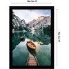 Americanflat Picture Frame with tempered shatter-resistant glass - Available in a variety of Sizes and Colors - 2 of 4