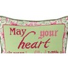 C&F Home 14" x 14" May Your Heart Always Be Needlepoint Throw Pillow - image 2 of 4