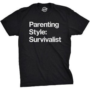 LEVEN SIXTEEN Mens Parenting Style: Survivalist T Shirt - 1 of 3