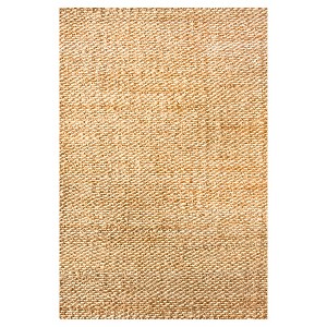 nuLOOM Hand Woven Hailey Jute Area Rug - Off-White (9