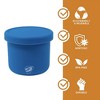 Silipint: Silicone 10oz Lidded Bowls: 2 Pack Deep Pool - 3 of 4