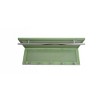 Yukimo 29" Esyspot Metal Wall-Mounted Hook with Shelf - 5 Hooks, Powder-Coated Green Finish, Storage Shelf for Entryway/Bedroom/Mudroom - 3 of 4