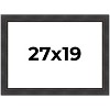 PosterPalooza | Traditional Black Picture Frame - UV Acrylic, Backing Board, Hanging Hardware Included - 2 of 4
