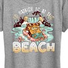 Women's - SpongeBob SquarePants - Rather Be At Beach Short Sleeve Graphic T-Shirt - 2 of 4