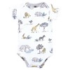 Hudson Baby Infant Boy Cotton Bodysuits, Boy Safari World - 4 of 4