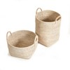 Plum & Post Burma Rattan Orchard Baskets, Set Of 2 - 2 of 4