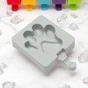 Unique Bargains Popsicles Mould Bears Paw Shape Comes with 20 Stick Hand Washable 3.74"x5.71" 1 Pc - 2 of 4