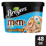 Breyers Caramel Fudge M&M's Minis Ice Cream - 48oz