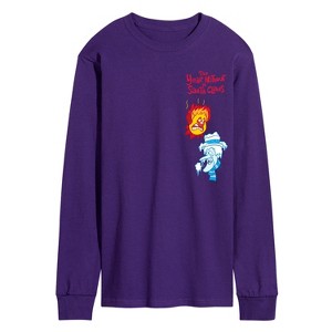 Men's - The Year Without a Santa Claus - Heat Miser Cold Miser Long Sleeve Graphic T-Shirt - 1 of 3