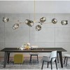 HOMLUX 8-Lights Mid Century Chandelier Ceiling Light Fixture for Dining Room Kitchen Bedroom - 2 of 4