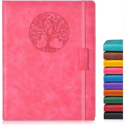 Lined Journal Notebook for Women Men,256 Pages A5 Hardcover Leather Journals for Writing,Travel,Business,Work & School