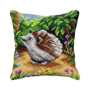 Orchidea Needlepoint Cushion. Cross stitch kit 